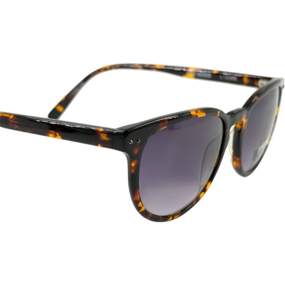 Steve Madden Accelaratedd Unisex Round Plastic Sunglass 48-22 Tortoise